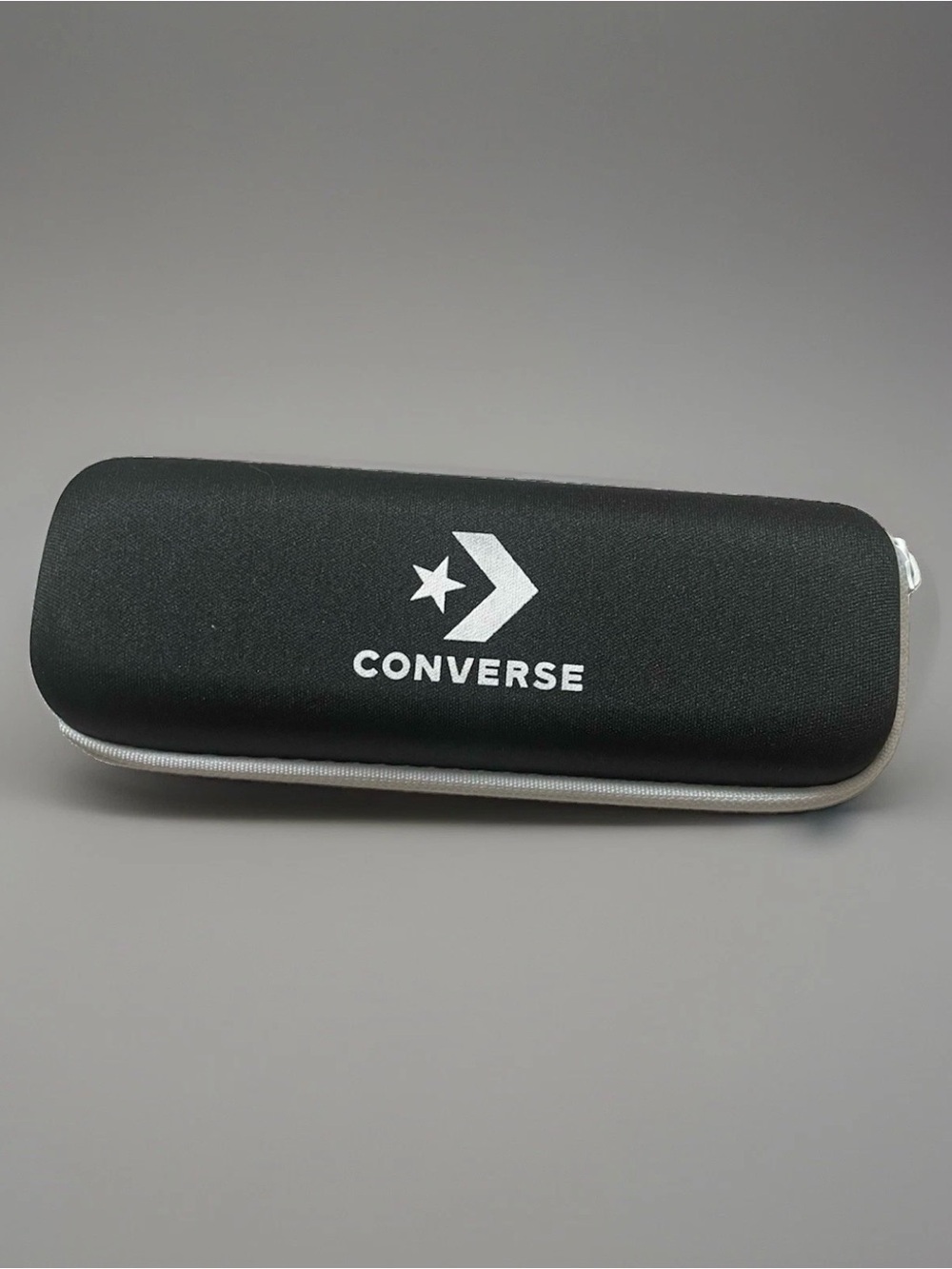 Converse Black and White Zipper Eyewear Case